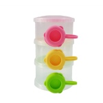 Baby milk powder container,3layers