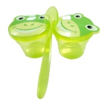 Animal Snack Cups w/Spoon 2pk